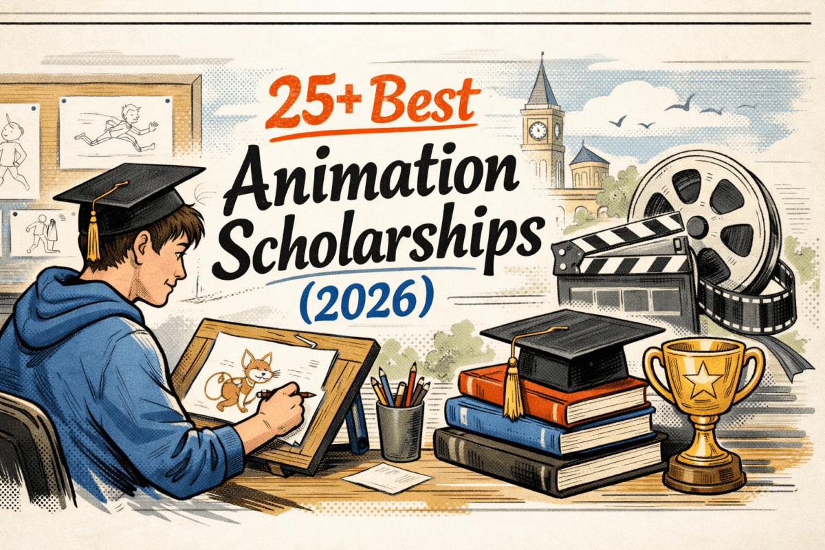 25+ Best Animation Scholarships (2026) — Verified Links & Deadlines ...