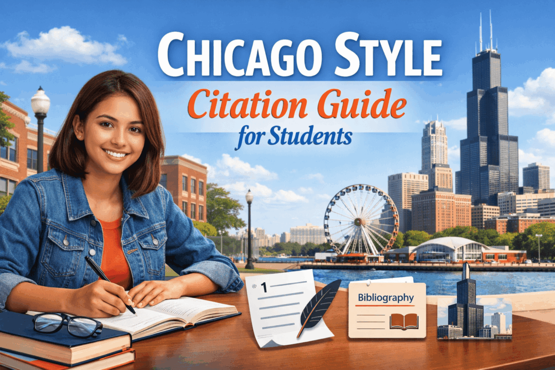Chicago student citation guide setup