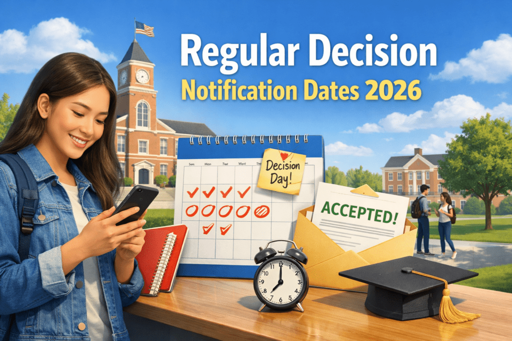 Regular Decision Notification Dates 2026: Verified College Decision ...