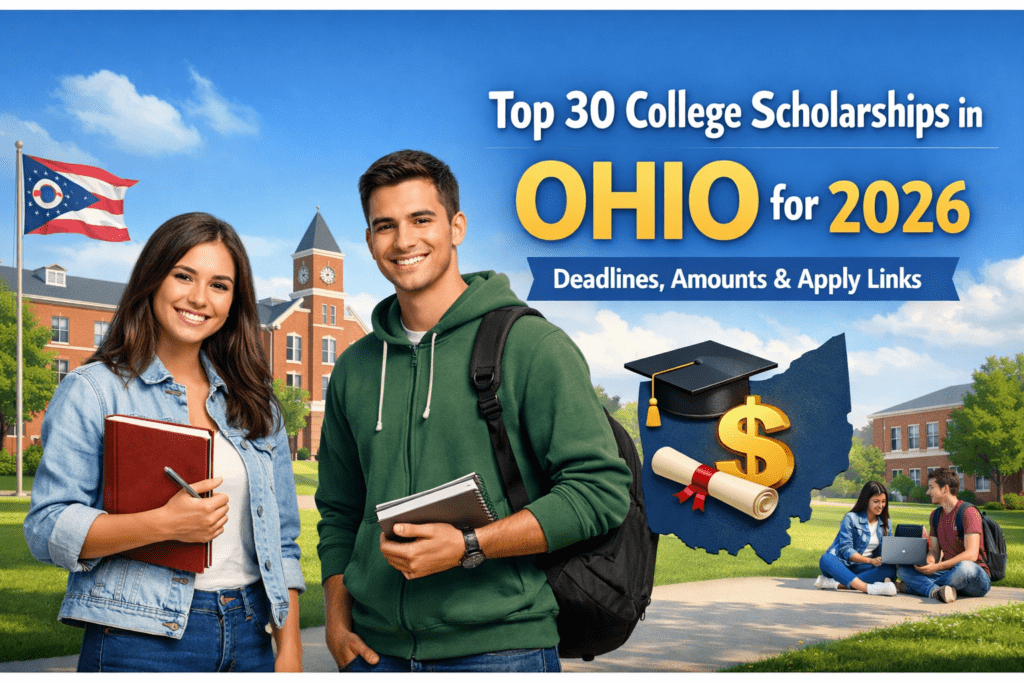 Top 30 College Scholarships in Ohio for 2026 | Deadlines, Amounts ...