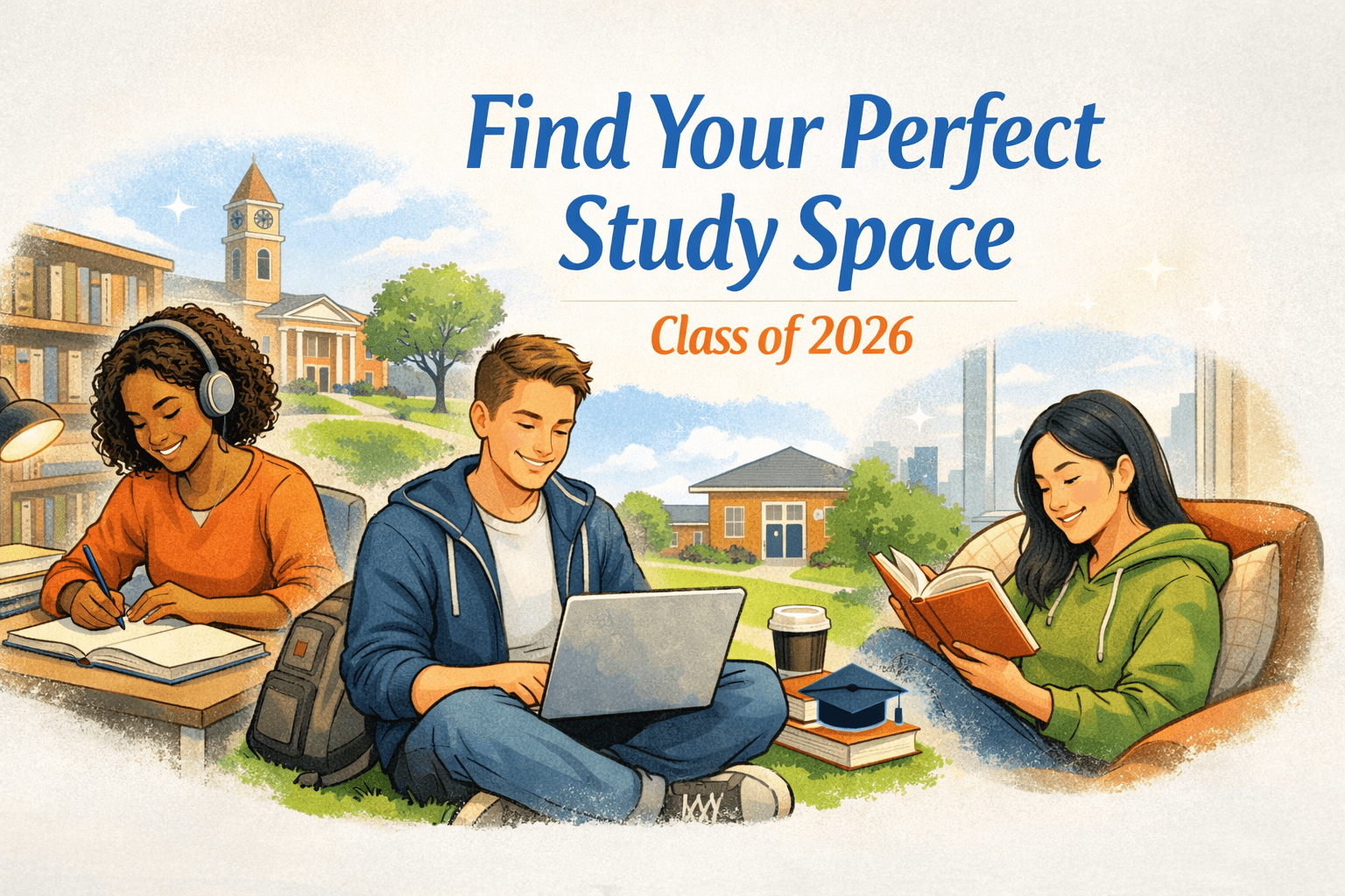 Find your perfect study spot