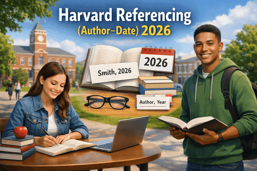 Harvard referencing on campus 2026