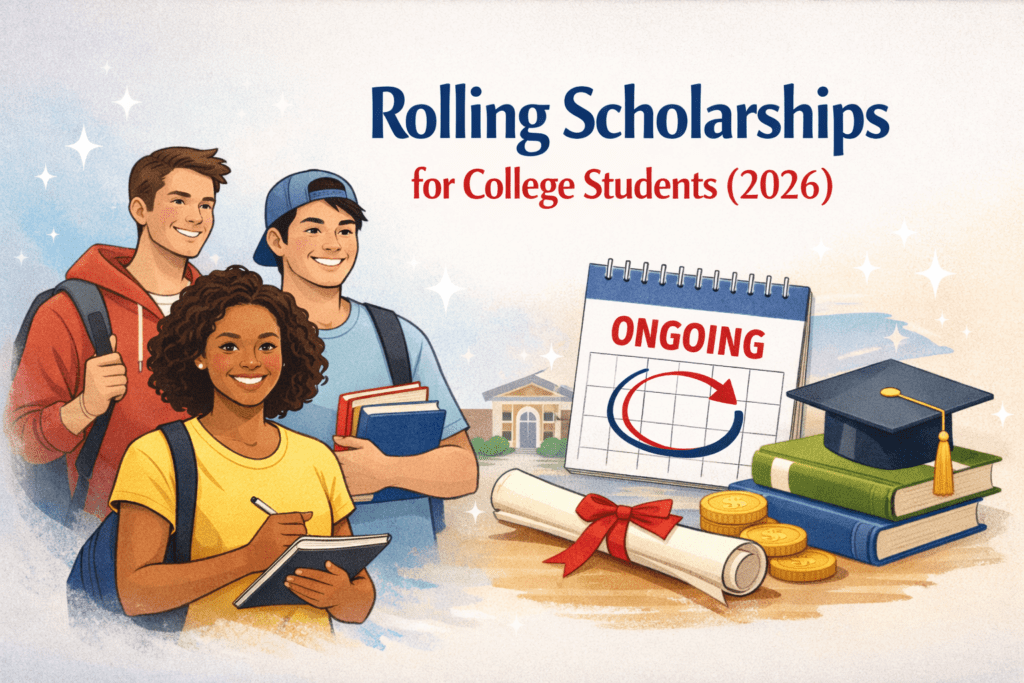 Rolling Scholarships for College Students (2026) — Verified Monthly ...