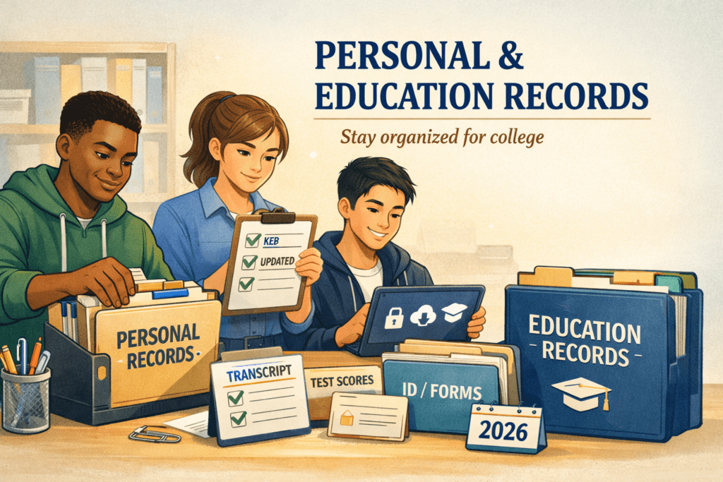 Maintaining Your Personal &amp; Education Records (Class of 2026 Guide ...